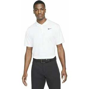 Nike Dri-Fit Victory Mens Golf Polo White/Black M Rövid ujjú póló kép