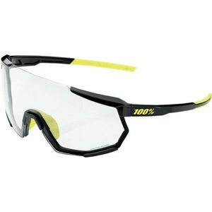 100% Racetrap 3.0 Gloss Black/Photochromic Kerékpáros szemüveg kép