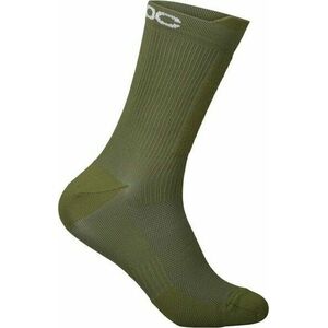 POC Lithe MTB Sock Mid Epidote Green M Kerékpáros zoknik kép