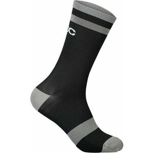 POC Lure MTB Sock Long Uranium Black/Granite Grey L Kerékpáros zoknik kép