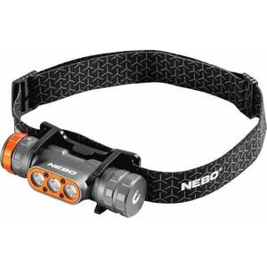 Nebo Transcend Rechargeable Black/Grey/Orange 1500 lm Fejlámpa kép