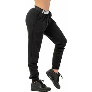 Nebbia Iconic Mid-Waist Sweatpants Black XS Fitness nadrág kép