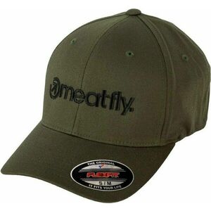 Meatfly Brand Flexfit Olive L/XL Baseball sapka kép