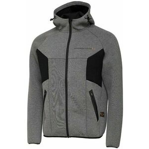 Savage Gear Horgászpulóver Tec-Foam Zip Hoodie Dark Grey Melange XL kép