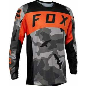 FOX 180 Bnkr Jersey Grey Camo S Cross mez kép