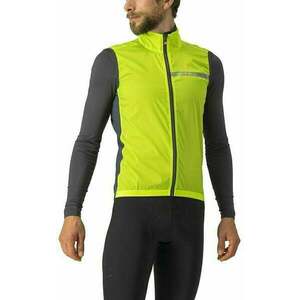 Castelli Squadra Stretch Mellény Electric Lime/Dark Gray M kép