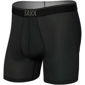 SAXX Quest Boxer Brief Black II L Fitness fehérnemű kép