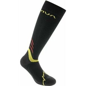 La Sportiva Winter Socks Black/Yellow L Zoknik kép