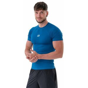 Nebbia Functional Slim-fit T-shirt Blue L Fitness póló kép