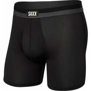 SAXX Sport Mesh Boxer Brief Black 2XL Fitness fehérnemű kép