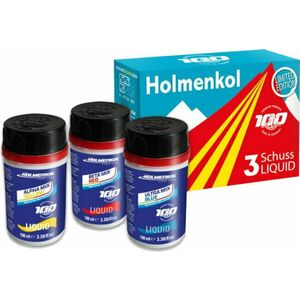 Holmenkol 3 Schuss Liquid Yellow/Red/Blue 3x100ml Síviasz Egyéb Sí Tartozékok kép