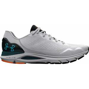 Under Armour Men's UA HOVR Sonic 6 Running Shoes White/Black/Blue Surf 43 Utcai futócipők kép