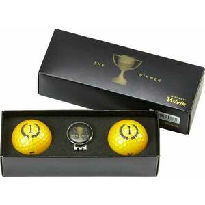 Volvik Champion Box Solice 2 Pack Golf Balls Gold Golflabda kép