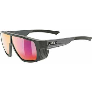 UVEX MTN Style P Black/Grey Matt/Polarvision Mirror Red Outdoor napszemüvegek kép