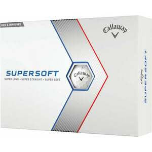 Callaway Supersoft 2023 White Golflabda kép