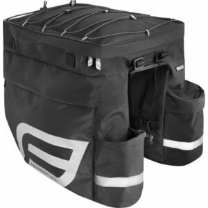 Force Adventure Carrier Kettős kerékpáros utazótáska Black 32 L kép