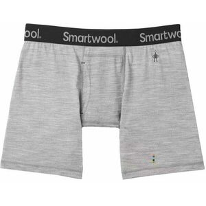 Smartwool Men's Merino Boxer Brief Boxed Light Gray Heather XL Termikus fehérnemű kép