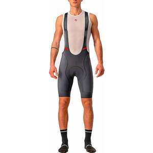 Castelli Competizione Bibshort Dark Gray S Nadrág kerékpározáshoz kép