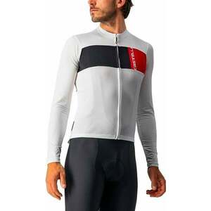 Castelli Prologo 7 Long Sleeve Dzsörzi Ivory/Light Black-Red M kép