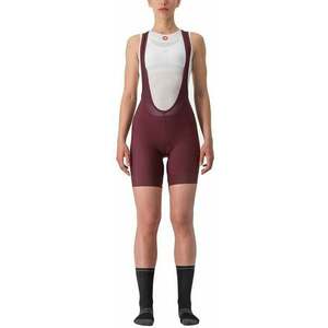 Castelli Prima W Bibshort Deep Bordeaux/Persian Red L Nadrág kerékpározáshoz kép