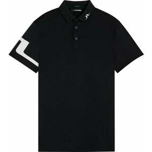 J.Lindeberg Heath Regular Fit Golf Black L Rövid ujjú póló kép