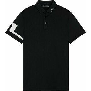 J.Lindeberg Heath Regular Fit Golf Polo Black M Rövid ujjú póló kép