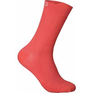 POC Lithe MTB Sock Mid Ammolite Coral S Kerékpáros zoknik kép