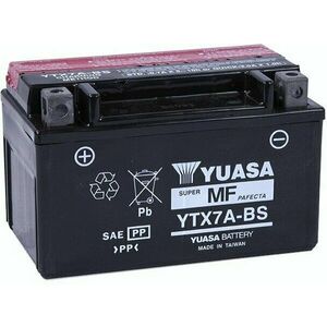 Yuasa Battery YTX7A-BS Motorkerékpár akkumulátor kép