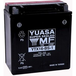 Yuasa Battery YTX16-BS-1 Motorkerékpár akkumulátor kép