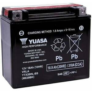 Yuasa Battery YTX20HL-BS Motorkerékpár akkumulátor kép