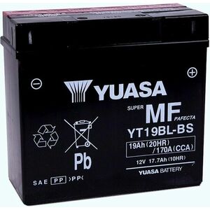 Yuasa Battery YT19BL-BS Motorkerékpár akkumulátor kép