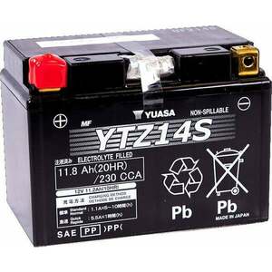 Yuasa Battery YTZ14S Motorkerékpár akkumulátor kép