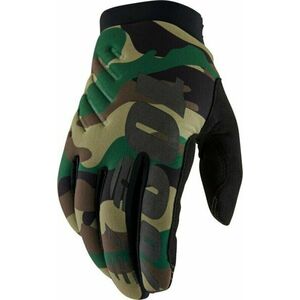 100% Brisker Gloves Camo/Black S Kesztyű kerékpározáshoz kép