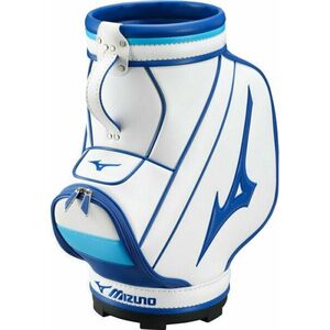 Mizuno Tour Staff Bag White/Blue Golf staff bag kép