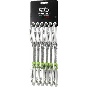 Climbing Technology Lime Set DY Expressz Silver Solid Straight/Solid Bent Gate 12.0 kép