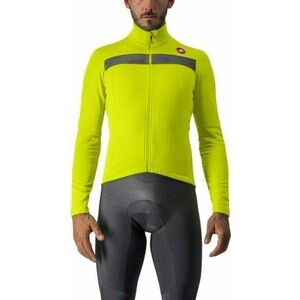 Castelli Puro 3 FZ Dzsörzi Electric Lime/Silver Reflex 3XL kép