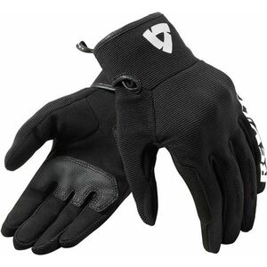 Rev'it! Gloves Access Ladies Black/White L Motoros kesztyűk kép