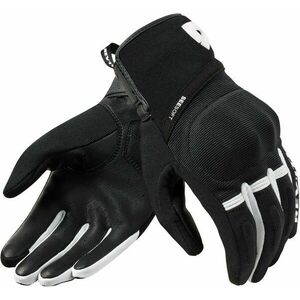 Rev'it! Gloves Mosca 2 Black/White 3XL Motoros kesztyűk kép