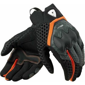 Rev'it! Gloves Veloz Black/Orange 3XL Motoros kesztyűk kép