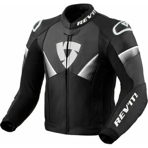 Rev'it! Jacket Argon 2 Black/White 46 Bőrdzseki kép