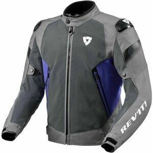 Rev'it! Jacket Control Air H2O Grey/Blue M Textildzseki kép