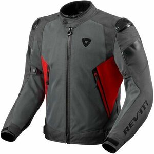 Rev'it! Jacket Control Air H2O Grey/Red 3XL Textildzseki kép