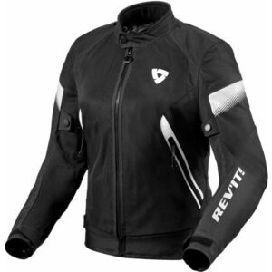 Rev'it! Jacket Control Air H2O Ladies Black/White 34 Textildzseki kép