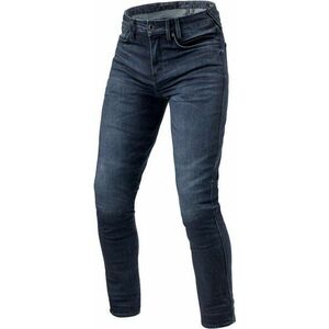 Rev'it! Jeans Carlin SK Dark Blue L34/W30 Motoros farmernadrágok kép