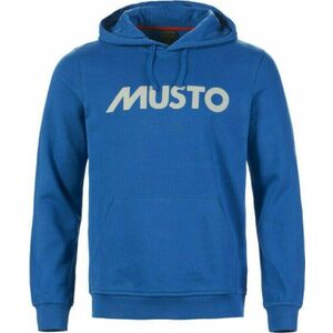 Musto Essentials Logo Kapucni Aruba Blue 2XL kép