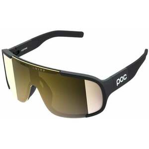 POC Aspire Uranium Black/Clarity Road Partly Sunny Gold Kerékpáros szemüveg kép