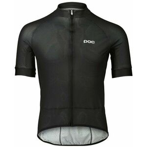 POC Essential Road Logo Dzsörzi Uranium Black/Hydrogen White 2XL kép