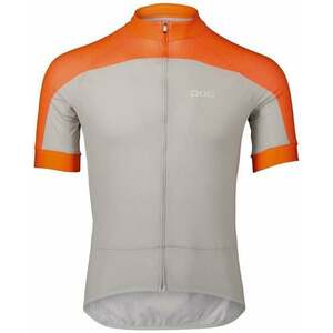 POC Essential Road Logo Dzsörzi Zink Orange/Granite Grey L kép