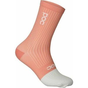 POC Flair Sock Mid Rock Salt/Hydrogen White S Kerékpáros zoknik kép