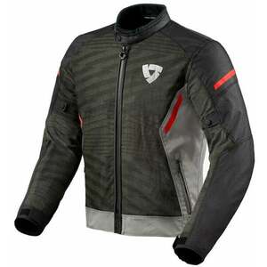 Rev'it! Jacket Torque 2 H2O Grey/Red L Textildzseki kép